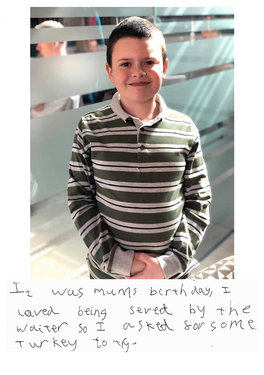 Mum's Birthday: Try new things from my Project 'Reggie' about my nephew with Autism