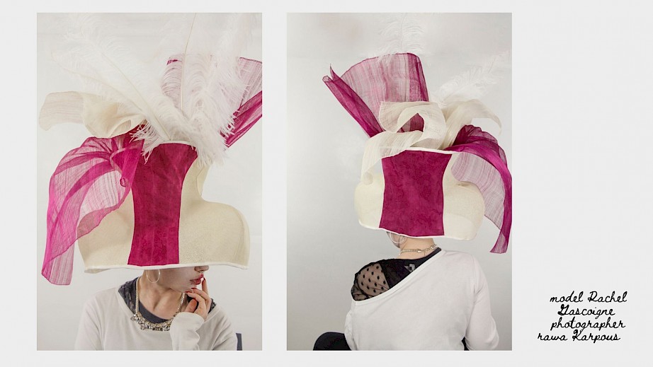 Mad Hatters Tea Party inspired Corset Hat for the Wedding of the Century