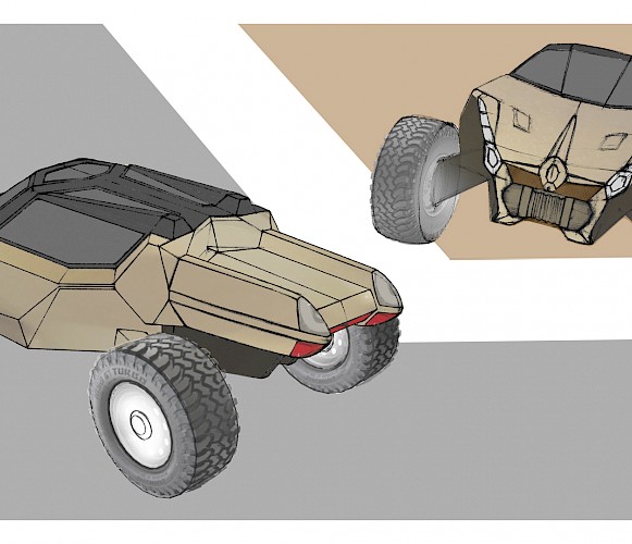 The Praetorian - Personal vehicle of Lara Croft