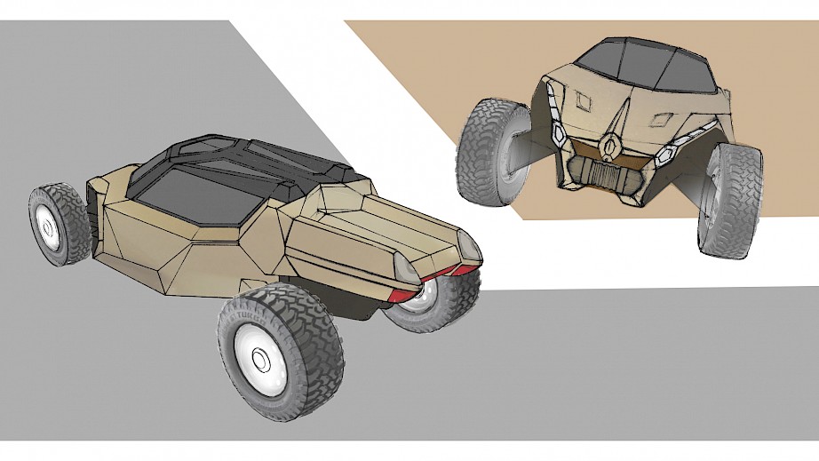 The Praetorian - Personal vehicle of Lara Croft