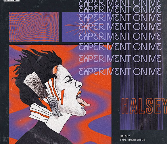 Vinyl Cover concept for Halsey - Experiment on me