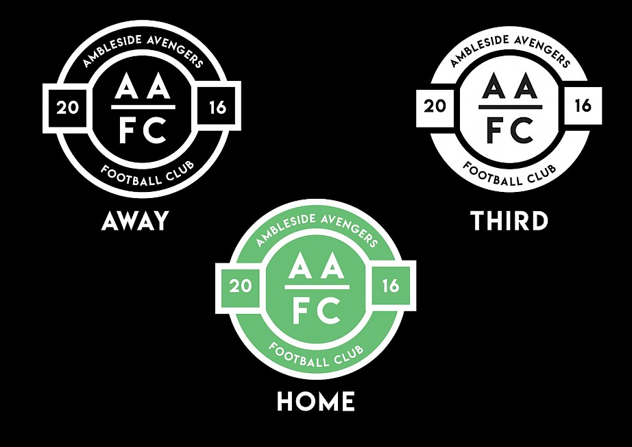 Branding design – Ambleside Avengers Football Club